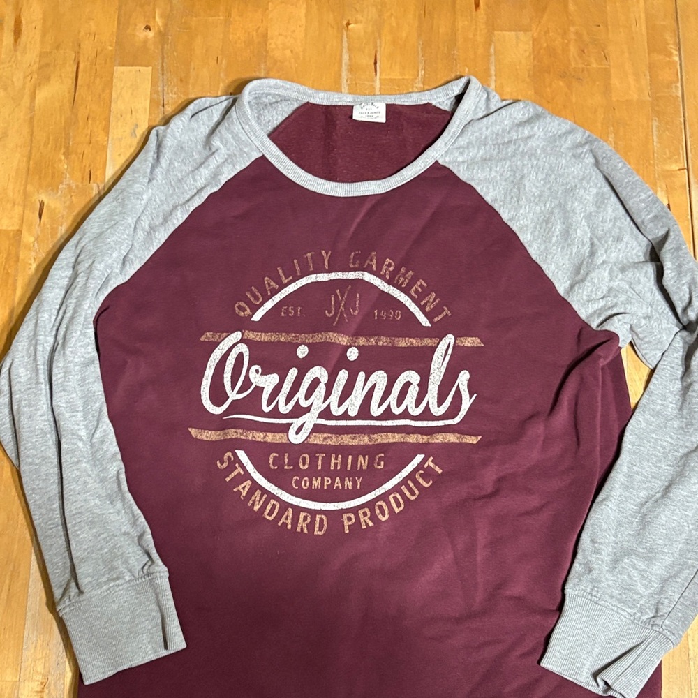 Jack & Jones Jorvinnie Raglan crew neck sweatshirt